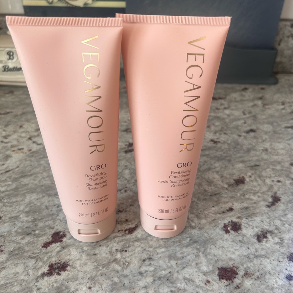 Vegamour shampoo and conditioner. New